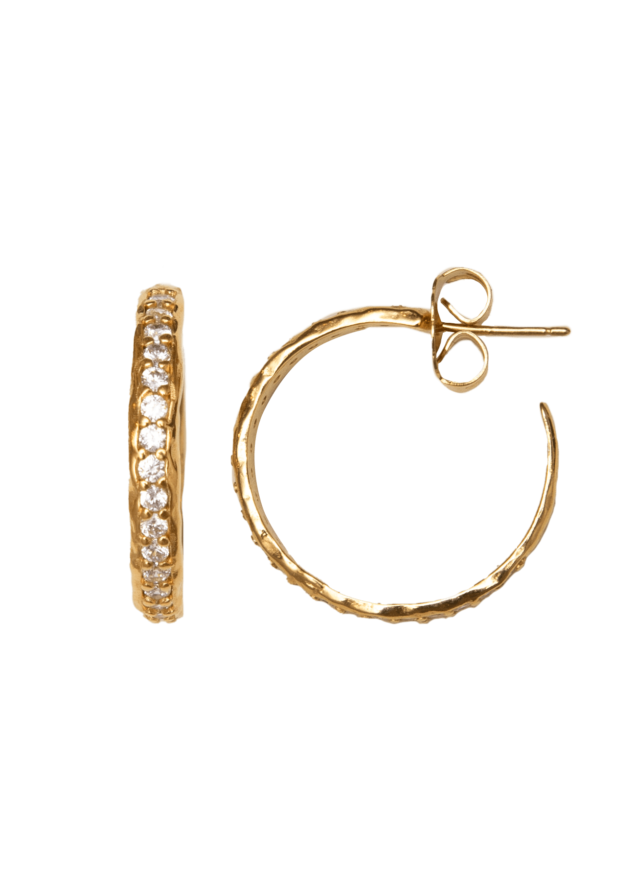 Casilda Gold Hoops